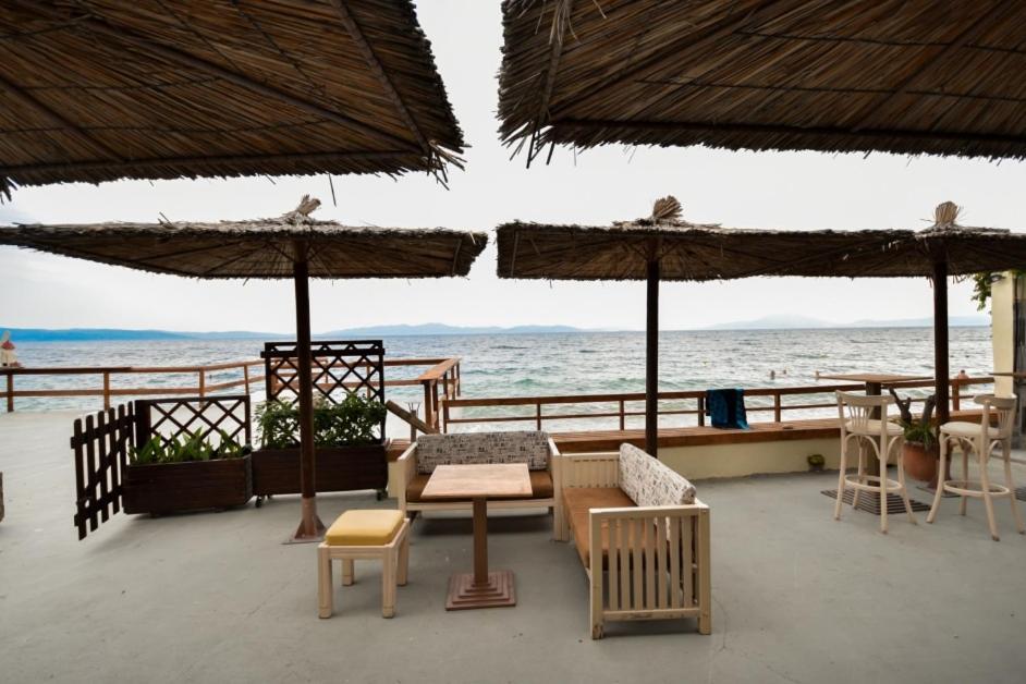 Stone Villa Inside Sea- Kids'Land Platanidia Екстериор снимка