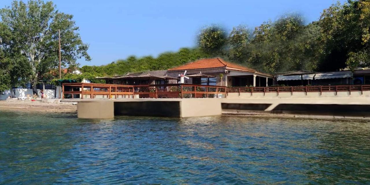 Stone Villa Inside Sea- Kids'Land Platanidia Екстериор снимка