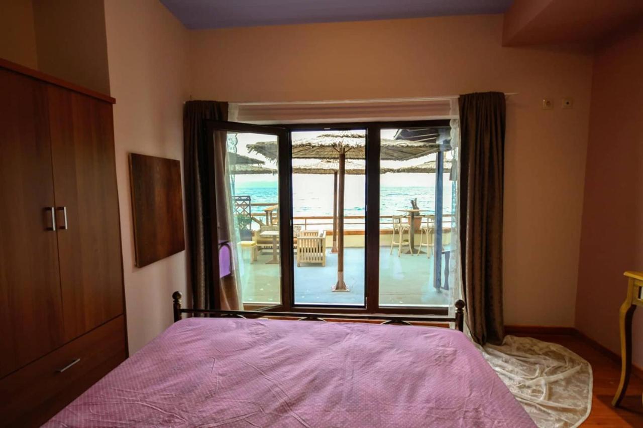Stone Villa Inside Sea- Kids'Land Platanidia Екстериор снимка