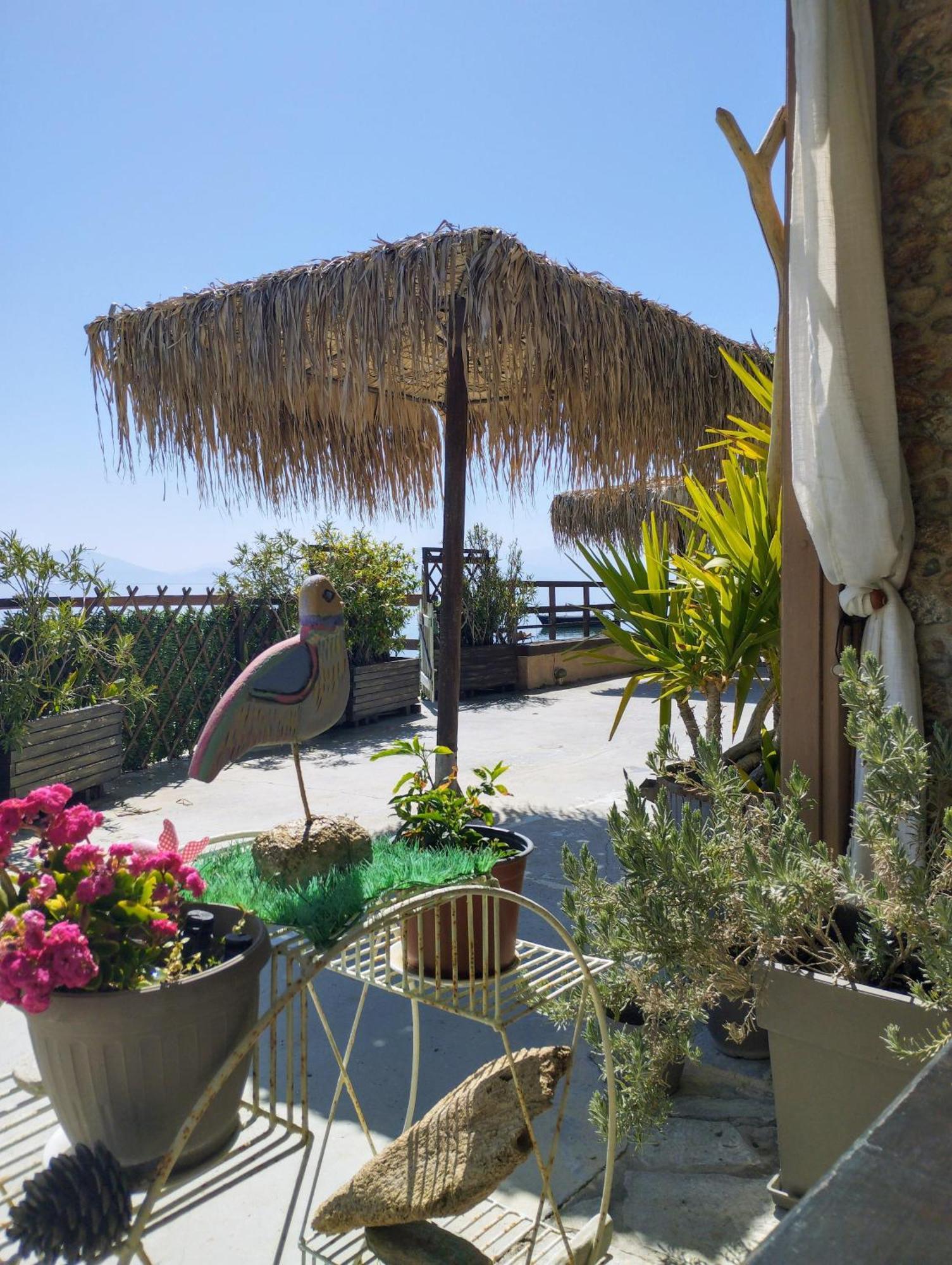 Stone Villa Inside Sea- Kids'Land Platanidia Екстериор снимка