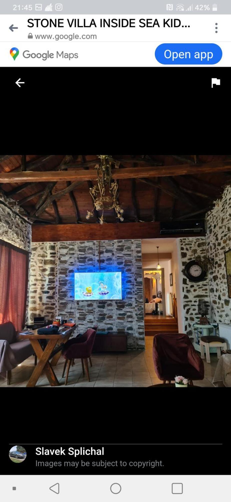 Stone Villa Inside Sea- Kids'Land Platanidia Екстериор снимка