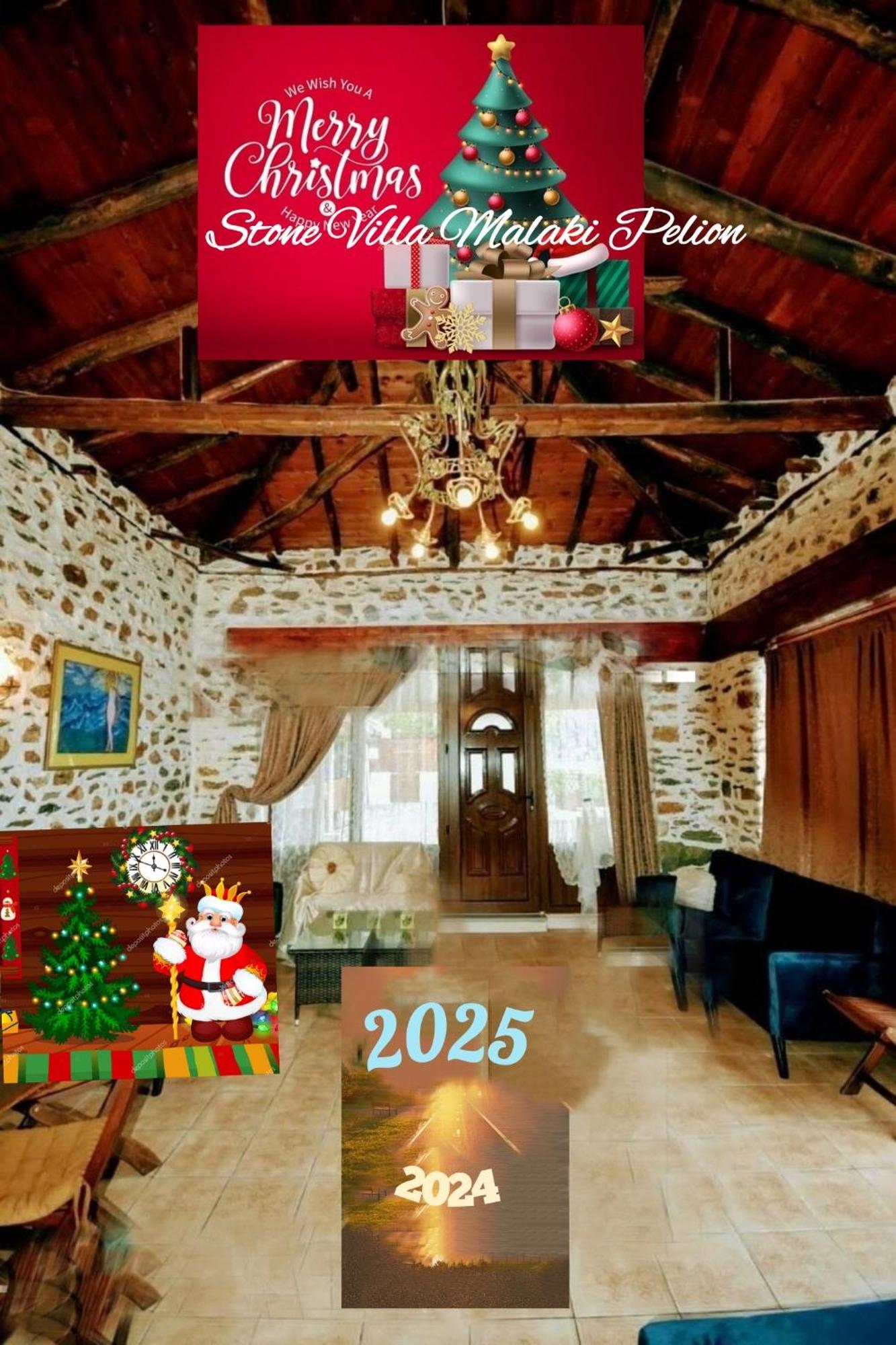 Stone Villa Inside Sea- Kids'Land Platanidia Екстериор снимка