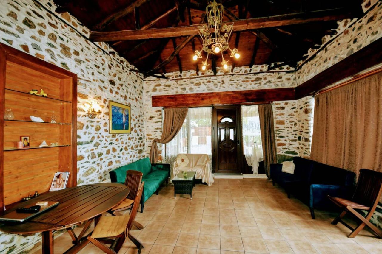 Stone Villa Inside Sea- Kids'Land Platanidia Екстериор снимка