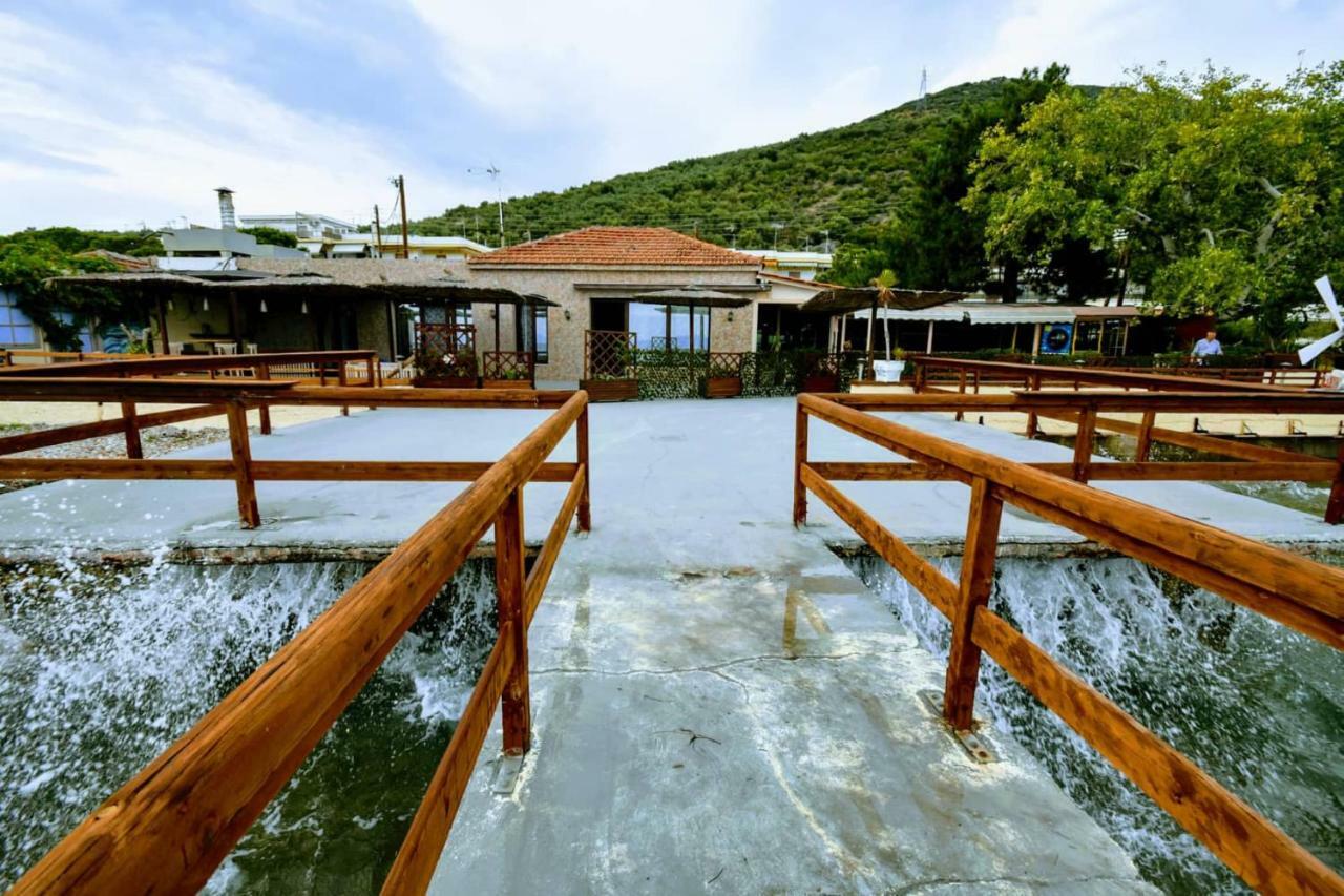 Stone Villa Inside Sea- Kids'Land Platanidia Екстериор снимка